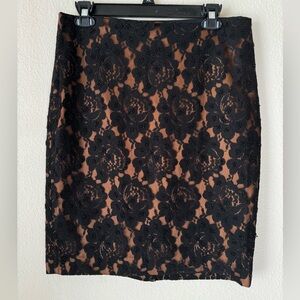 Talbots 8Petite embroidered skirt! Perfect for holidays